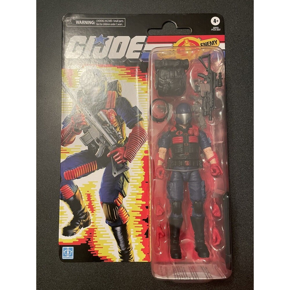 G.I. Joe Classified Retro Cardback Cobra Viper 6" Action Figure Hasbro NEW